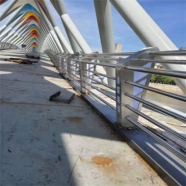不銹鋼河道護欄 燈光護欄